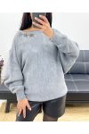 3-STAR PULLOVER AH250691 GREY