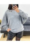 3-STAR PULLOVER AH250691 GREY