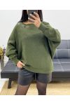 3-STAR PULLOVER AH250691 GREEN