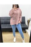 PE0735 PINK HOODIE