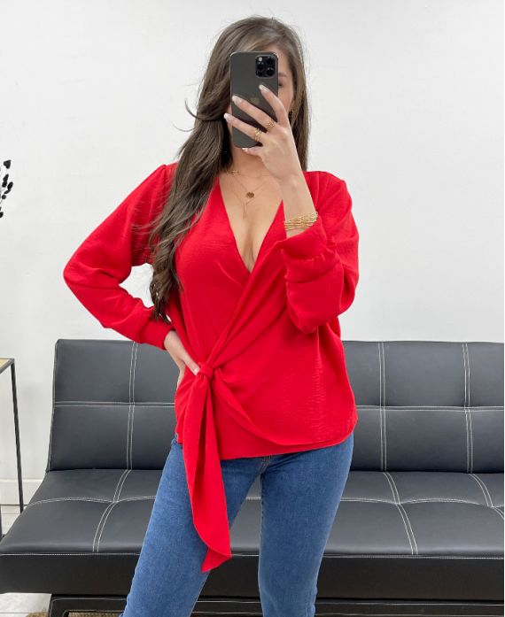 TOP APPRATO PE0990 ROSSO