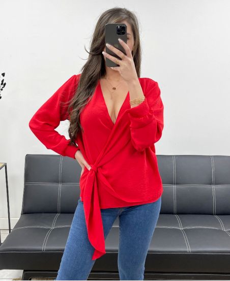 TOP DRAPE PE0990 ROUGE