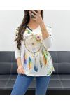 LIGHTWEIGHT PRINTED SWEATER PE0487 CATCHER DREAMS SPRING