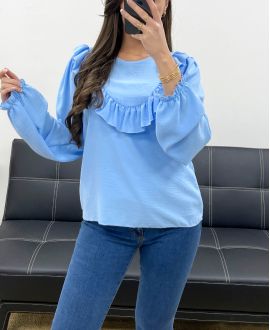 TOP FROUFROU PE185 BLEU CIEL