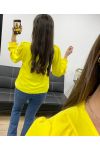 TOP FROUFROU PE185 JAUNE