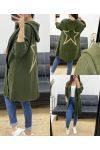 STAR-BACK HOODED VEST PE0324 KHAKI