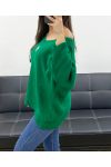 STAR SWEATER PE0317 EMERALD