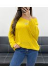 STAR SWEATER PE0317 MUSTARD