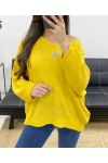 STAR SWEATER PE0317 MUSTARD