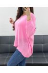 MAGLIONE STAR PE0317 ROSA