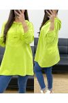 VINTAGE ORIGINAL HOODIE PE0258 LIME GREEN