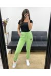 PANTALON ETOILE PE0267 VERT ANIS