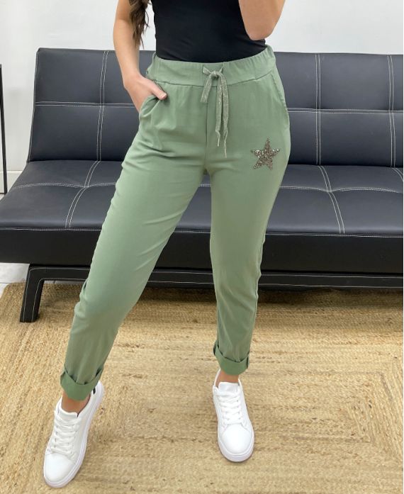 STAR BROEK PE0267 KHAKI