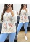 SOFT SEAMLESS SWEATER PRINTED PE0203 BUTTERFLIES