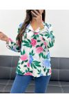 PE0429 CAMISA ESTAMPADA LILA