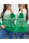 GRADIENT COLOR SWEATER PE0102 EMRAUDE