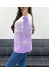 SWEATER GRADIENT COLOR PE0102 LILA