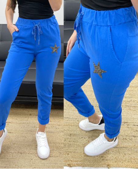 STAR BROEK PE0267 KONINGSBLAUW