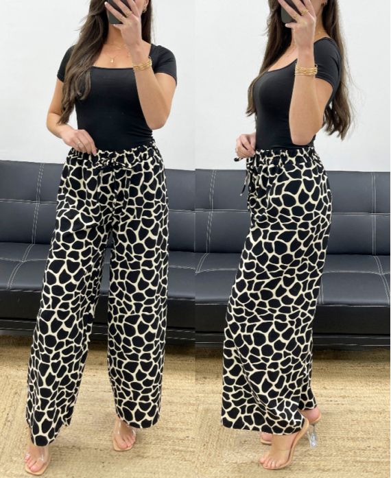 OPAQUE PALAZZO TROUSERS PE0326-1