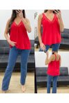 LACE TOP PE0272 RED