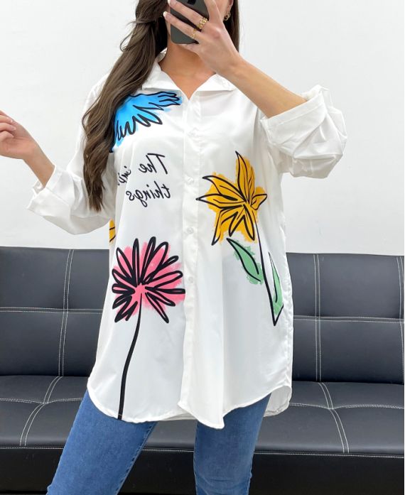 PE0188-8 CAMISA ESTAMPADA