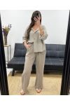 PANTALON 2 POCHES PE0431 TAUPE