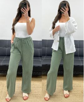 2-POCKET BROEK PE0431 KHAKI