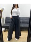 4-PACK STRIPED PLEATED TROUSERS M-L-XL-XXL PE0140 BLACK