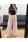 CONFEZIONE DA 4 PANTALONI PLISSETTATI A RIGHE M-L-XL-XXL PE0140 ROSA