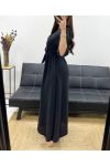 LONG DRESS PE0859 BLACK