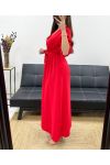 LONG DRESS PE0859 RED