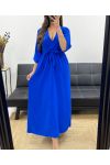 PE0859 ROYAL BLUE MAXI DRESS