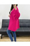 PE0058 FUSHIA KNIT VEST