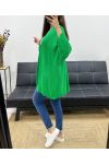 PE0058 GILET IN MAGLIA VERDE