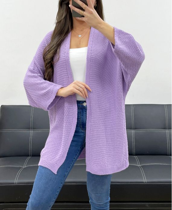 PE0058 LILAC KNIT VEST