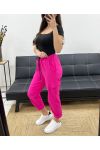 PANTALON CARGO PE1034 FUSHIA