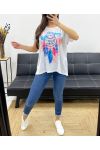 LOOSE PRINTED T-SHIRT PE0209 DREAM CATCHERS