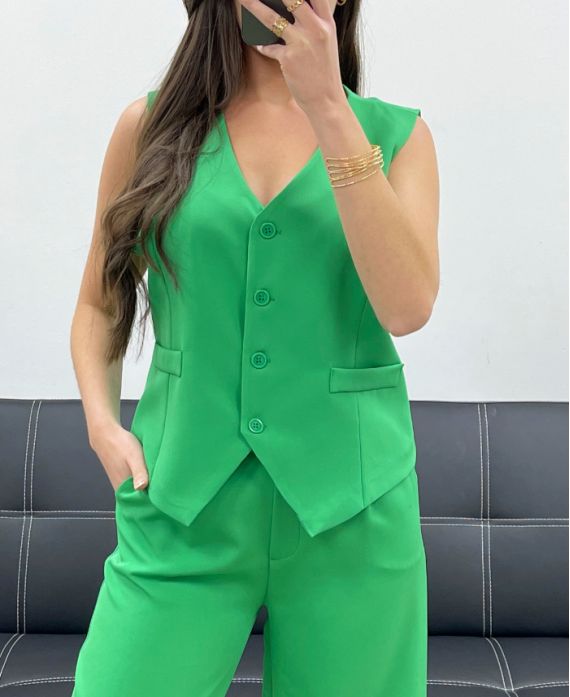 GILET PE1299 VERDE