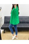 LOOSE BLAZER JACKET SS1120 EMRAUDE GREEN