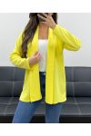 LOOSE BLAZER JACKET SS1120 YELLOW