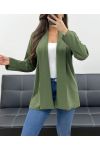 CHAQUETA BLAZER HOLGADA SS1120 CAQUI