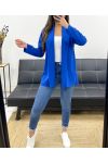 CHAQUETA BLAZER HOLGADA SS1120 AZUL REAL