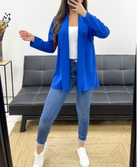 LOOSE BLAZER JACKET SS1120 ROYAL BLUE