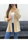 LOOSE BLAZER JACKET SS1120 BEIGE