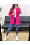 LOOSE BLAZER JACKET SS1120 FUSHIA