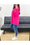 LOOSE BLAZER JACKET SS1120 FUSHIA