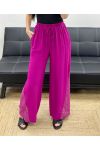 LACE BASE TROUSERS PE1128 PURPLE