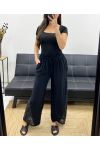 LACE BASE TROUSERS PE1128 BLACK