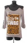 T-SHIRT TAUPE A8277