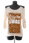 T-SHIRT SORRY I'M SWAG A8277